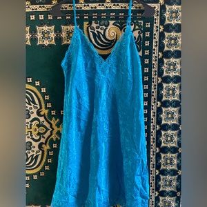 Vintage Gold label Victoria’s secret lace slip dress